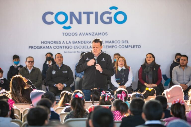 Continúa en Querétaro el programa Contigo Escuelas de Tiempo Completo