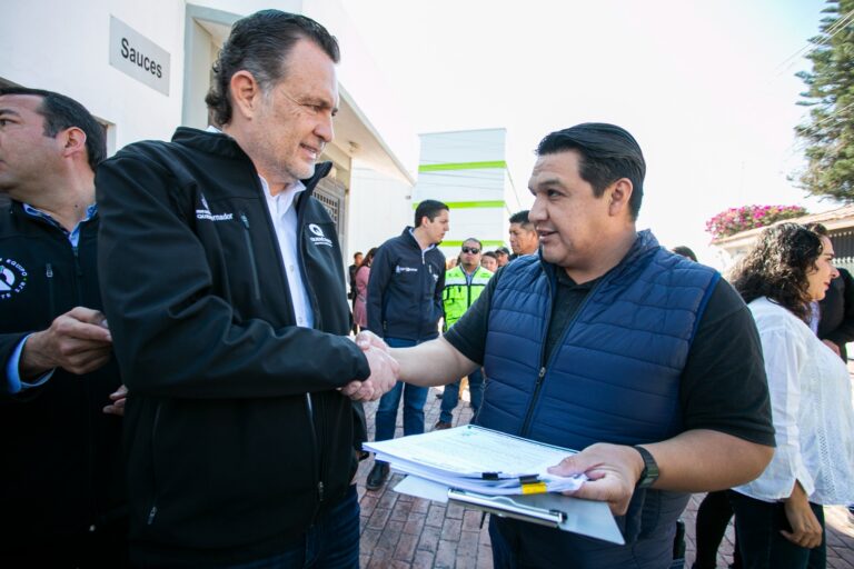 Entrega Gobernador obra social por 29.2 mdp en calles de SJR