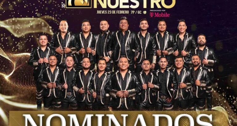 EDWIN LUNA Y LA TRAKALOSA NOMINADOS A PREMIOS LO NUESTRO 2023