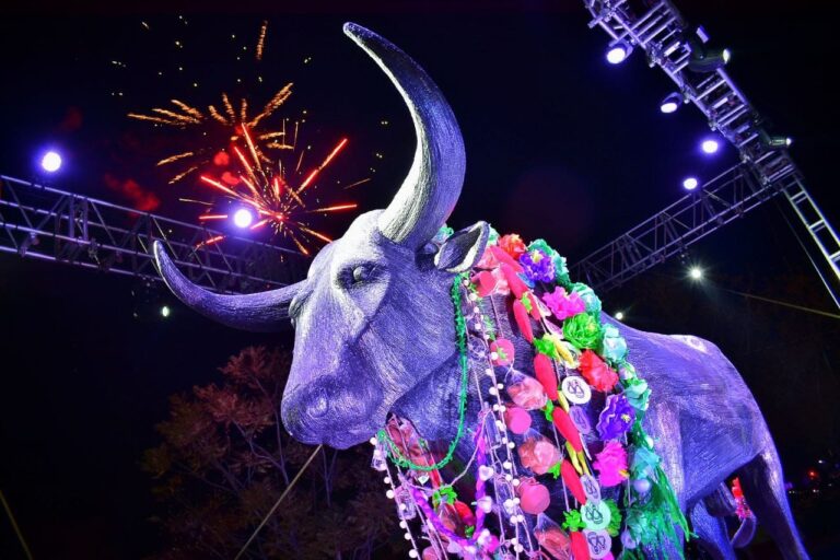 Fue presentada la “Escultura Monumental del Buey” en honor a las fiestas de El Pueblito