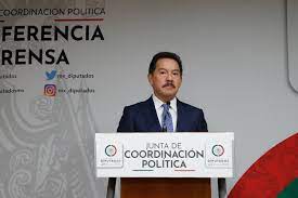 Acuerda Jucopo enviar un comunicado a Santiago Creel relativo a su desempeño para conducir la sesión de Congreso General: Ignacio Mier