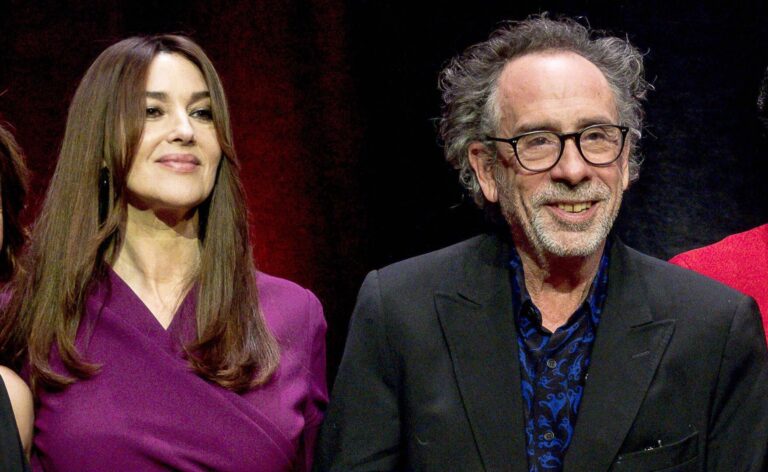 ¡Monica Bellucci y Tim Burton son pareja!