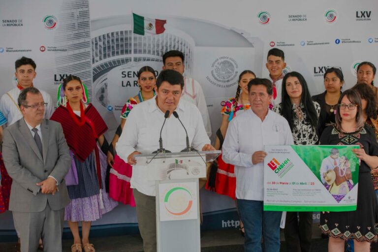 San Joaquín “Catedral del Huapango”  llega al Senado de la República