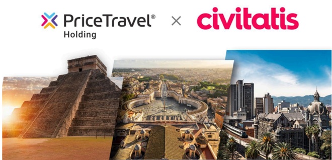PriceTravel Holding y Civitatis se unen para  potenciar experiencias turísticas a nivel global