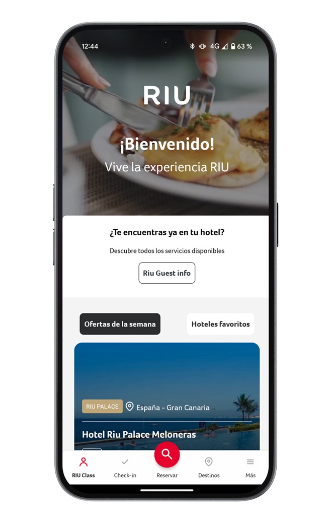 RIU presenta su renovada página web y su innovadora aplicación móvil