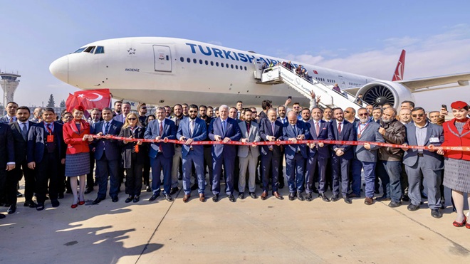 Turkish Airlines reanudó vuelos a Damasco