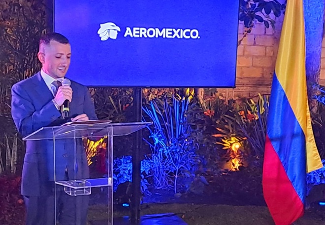 Aeroméxico amplía su oferta hacia Colombia