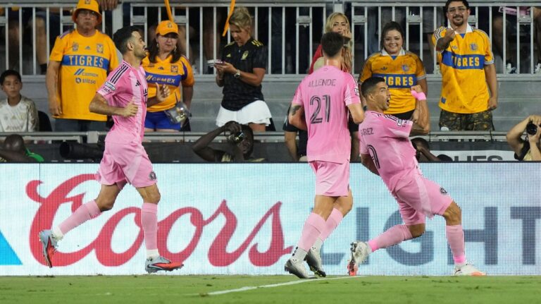 Tigres eliminado de la Leagues Cup por Inter Miami; fracaso sin Lionel Messi en la cancha