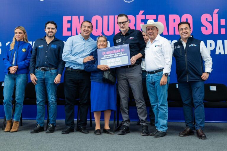 Gobierno de Querétaro entrega 150 mil apoyos a productores del campo