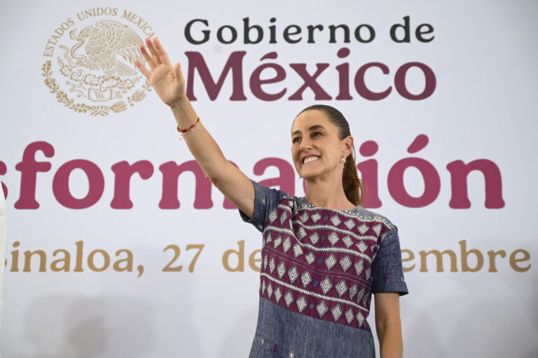 Sheinbaum destaca acuerdo con EE. UU. para frenar el tráfico de armas hacia México