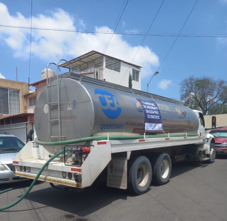 Comisión Estatal de Aguas Querétaro pipas