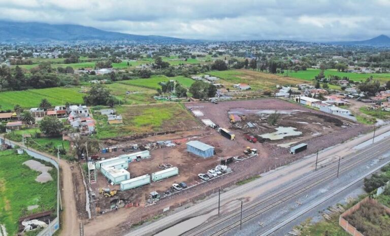 Base de la SEDENA en Teoloyucan: Una de las Primeras Obras del Tren México-Querétaro