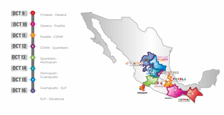 ¡ATENCIÓN! Cierres Viales en Corregidora por la Carrera Panamericana Hoy 13 de Octubre