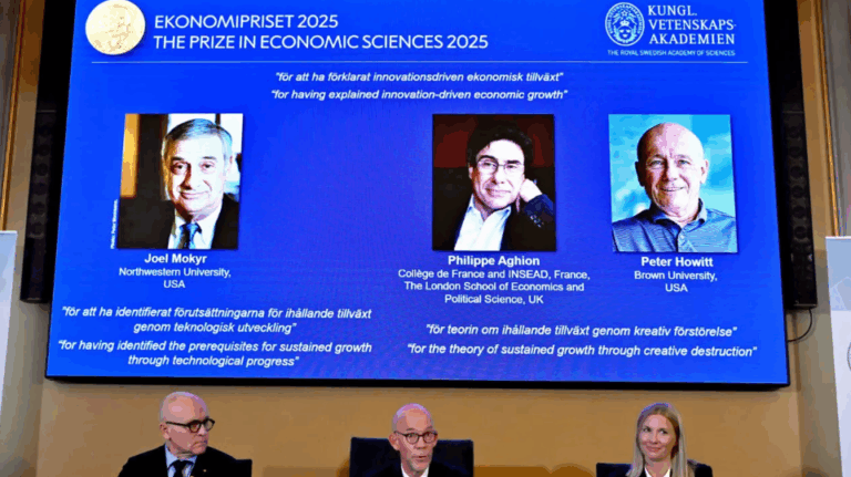 ¡Nobel de Economía 2025 para la Innovación! Premian a Mokyr, Aghion y Howitt