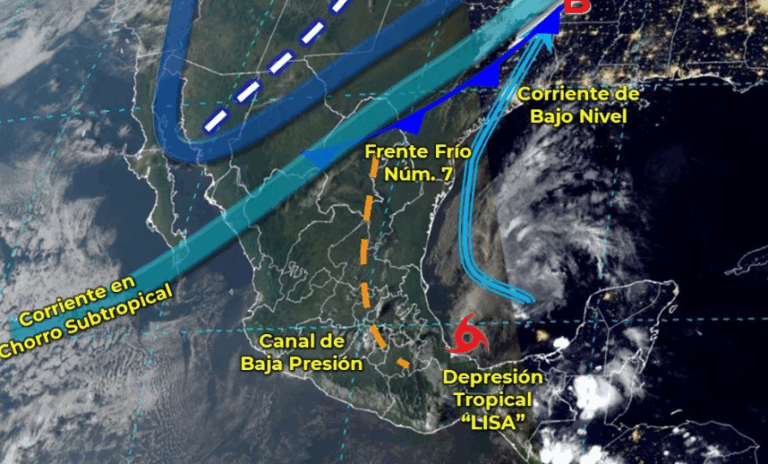 México: Alerta por Torbellinos en Coahuila y Frente Frío 7