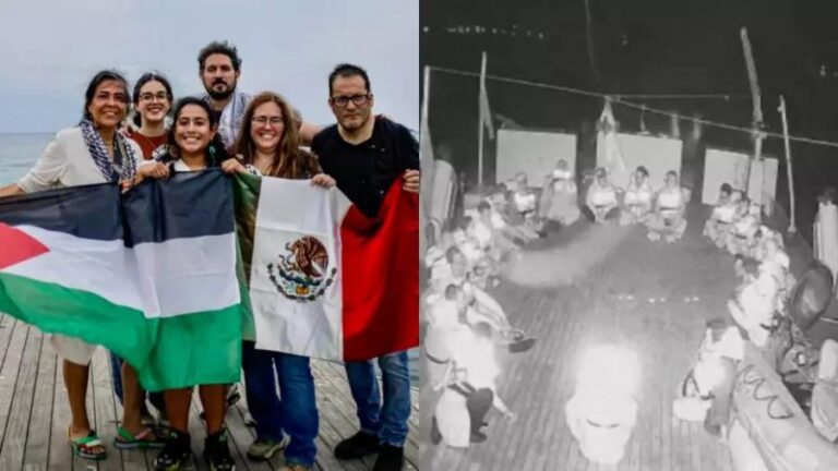 SRE Confirma Traslado de Mexicanos Detenidos Rumbo a Gaza al Centro de Detención de Ketziot