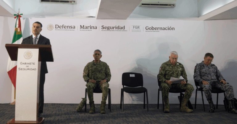 García Harfuch Responde a Landau: «Toda Cooperación en Seguridad es Bienvenida» Tras Asesinato en Uruapan