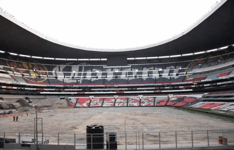 Mundial 2026: El Estadio Ciudad de México, Sede de la Inauguración, Reporta Avances