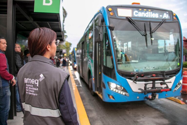 Querétaro Lidera el Crecimiento Nacional en Usuarios de Transporte Público; Qrobús Movilizó 600 Mil Pasajeros en Octubre