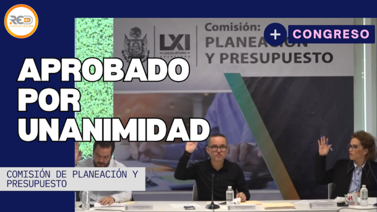 Aprueban llevar a pleno la Ley de Ingresos y el Presupuesto 2026 