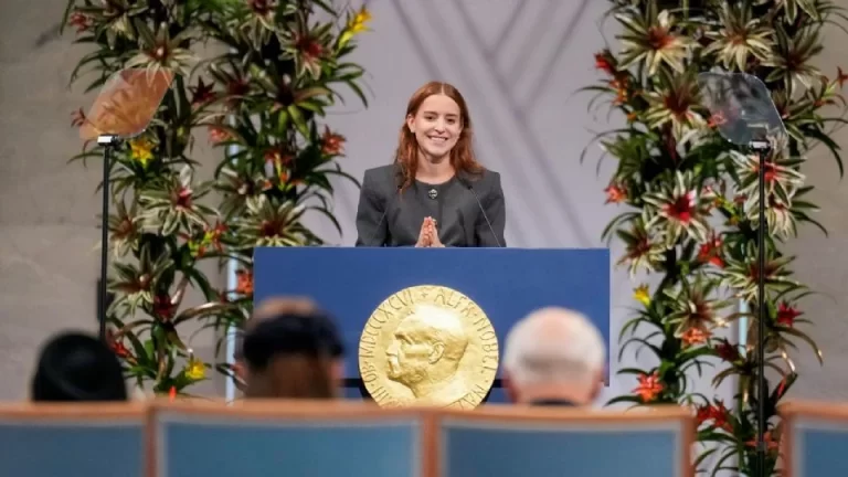 «Venezuela Volverá a Respirar»: Hija de María Corina Machado Recibe el Nobel de la Paz en Oslo