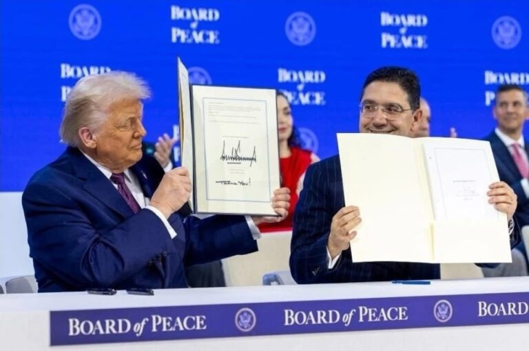 Marruecos firma en Davos la Carta constitutiva del Consejo de Paz junto a Estados Unidos