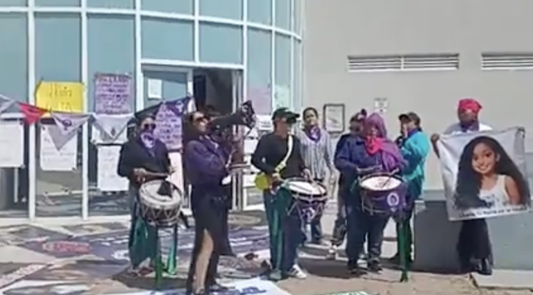 Mujeres y colectivas exigen justicia y fin a la violencia institucional en Querétaro