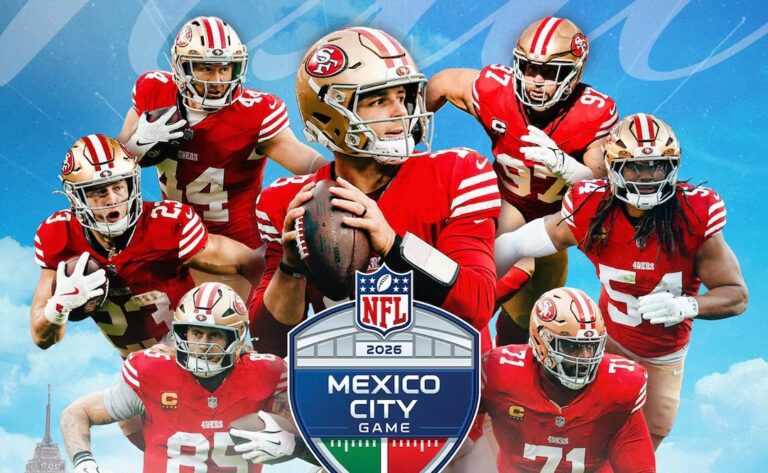 La NFL confirma el regreso de los San Francisco 49ers a México para la temporada 2026