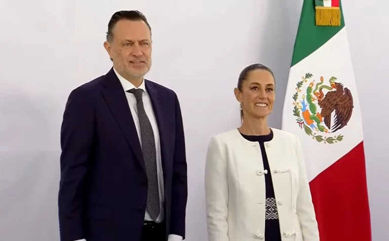 Claudia Sheinbaum y Mauricio Kuri alistan conmemoración del 109 Aniversario de la Constitución