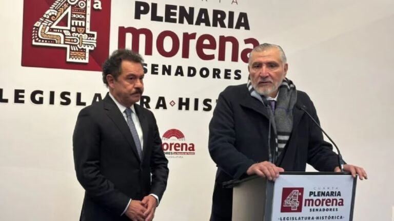 Adán Augusto López renuncia a la coordinación de Morena en el Senado; operará rumbo a 2027