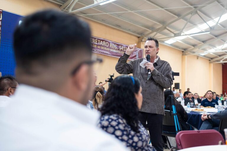 Diálogo entre gobierno y sindicatos marca el rumbo laboral en Querétaro: Mauricio Kuri