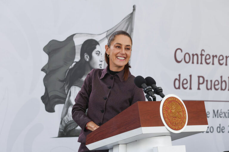 Sheinbaum sobre marcha del 8M: reconoce manifestaciones pacíficas y condena actos violentos