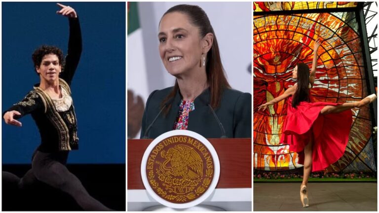 Sheinbaum destaca trayectoria de Elisa Carrillo e Isaac Hernández como orgullo nacional