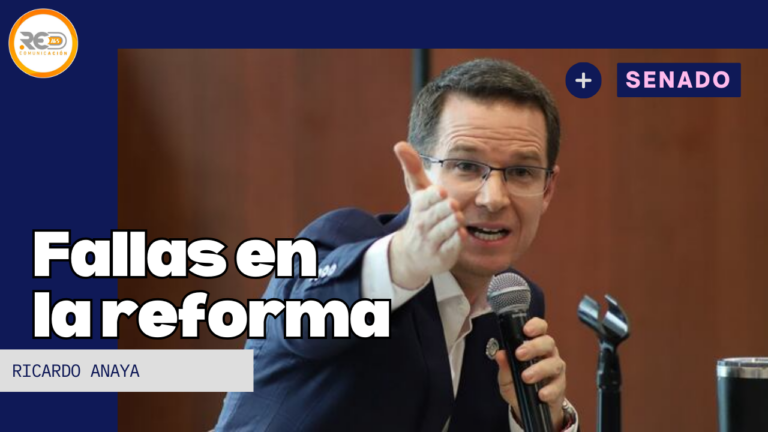 Ricardo Anaya respalda eliminar pensiones altas, pero cuestiona alcance de la reforma