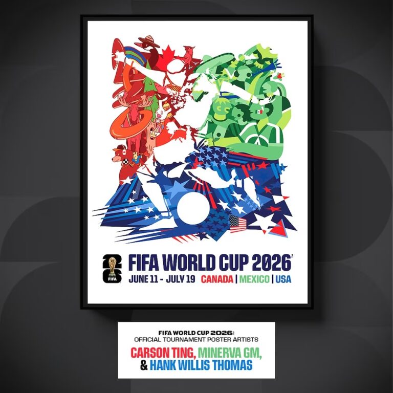 Póster Oficial Mundial 2026: FIFA revela el arte y el sello de México