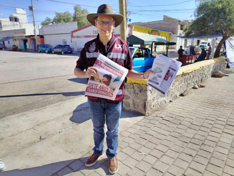 Ulises Gómez de la Rosa informa en Buenavista sobre la municipalización de Santa Rosa Jáuregui