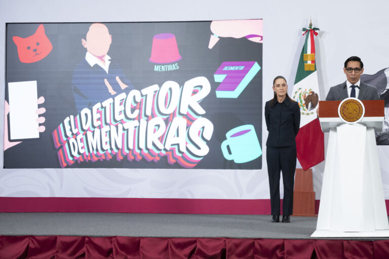 Miguel Elorza, de Infodemia, pide disculpas por calificar como IA video de mujer en Palacio Nacional