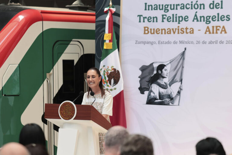Misión cumplida: Sheinbaum inaugura el Tren Felipe Ángeles de Buenavista al AIFA