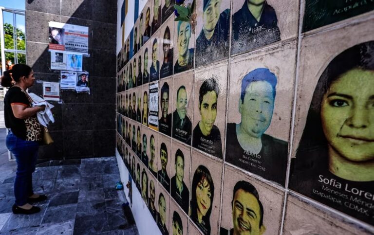 Amnistía Internacional pide declarar emergencia nacional en México por desaparecidos