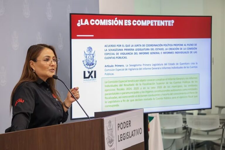 Claudia Díaz Gayou defiende competencia de la Comisión para revisar Cuenta Pública