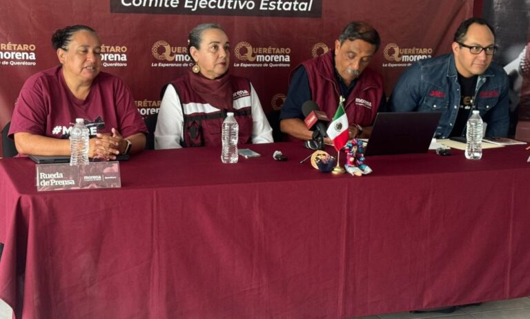Morena Querétaro descarta divisiones internas y reafirma unidad rumbo a 2027