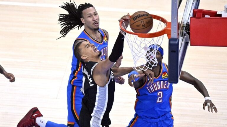 San Antonio Spurs avanzan a las Finales de la NBA tras eliminar al campeón Thunder en el séptimo juego