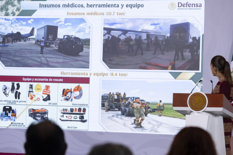México envía brigadas de la Defensa y ayuda humanitaria a Venezuela tras devastadores terremotos