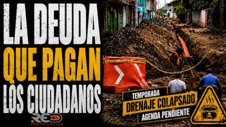 Drenaje colapsado e inundaciones azotan a la delegación Felipe Carrillo Puerto por retraso en obras