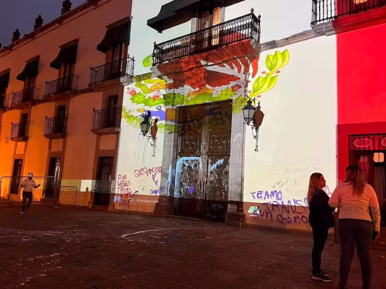 Identifican a presuntos responsables de actos vandálicos en Palacio de Gobierno de Querétaro