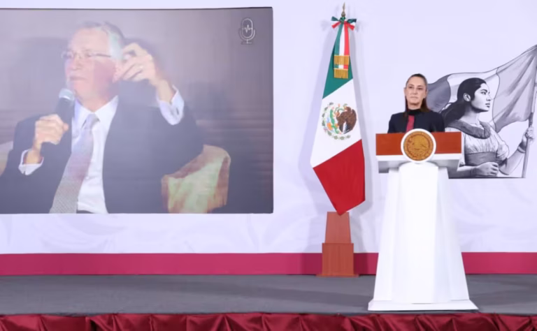 Claudia Sheinbaum acusa a Ricardo Salinas Pliego de incitar a la violencia a dos días del Mundial 2026