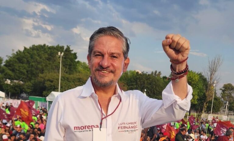Luis Humberto Fernández pide licencia como diputado para buscar la coordinación de Morena en Querétaro