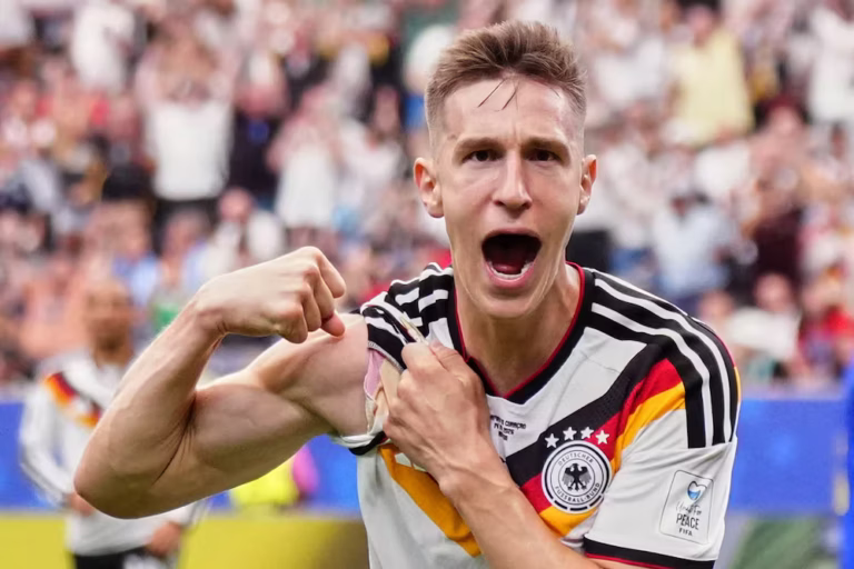 Alemania golea 7-1 a Curazao en el Grupo E del Mundial 2026; la escuadra caribeña logra histórico primer gol