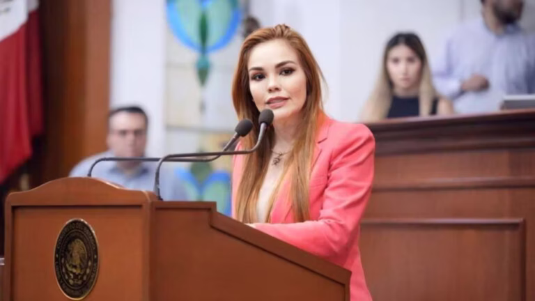 Fiscalía de Sinaloa investiga amenaza con corona fúnebre a la diputada Paola Gárate en Culiacán