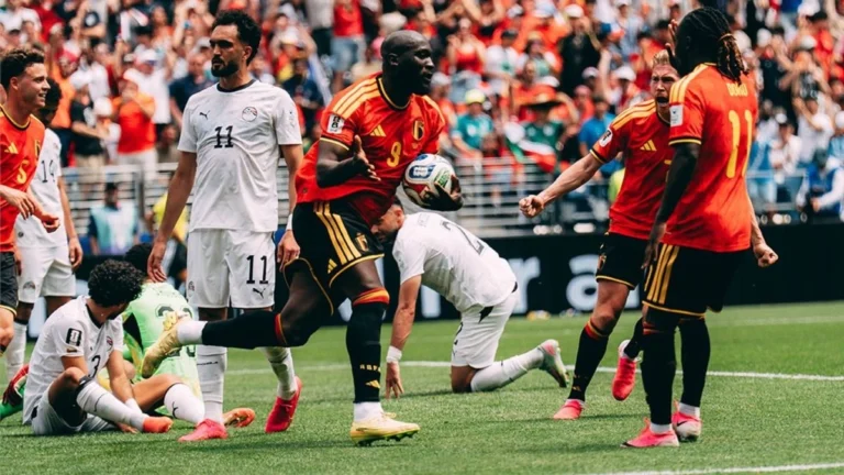 Bélgica y Egipto empatan 1-1 en su debut dentro del Grupo G del Mundial 2026